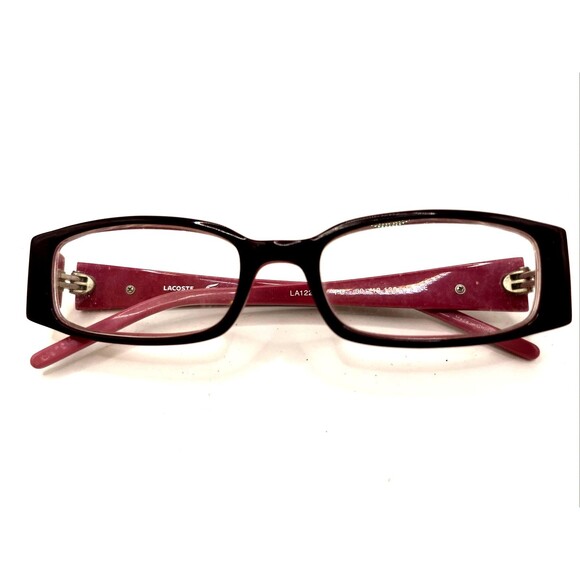 Lacoste Eyeglasses LA12221 PU Designer Frames Only Brown 50-18-130 - Picture 2 of 6
